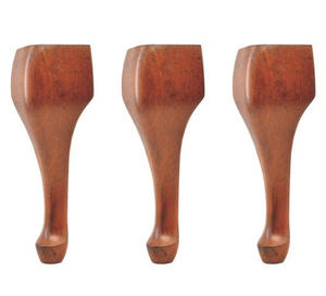 الأوروبية أرجل الأريكة قدم غرفة المعيشة الأثاث قاعدة خشب متين منحوتة أرجل طاولة لم تنته الطعام أرجل طاولة - Product Image 5