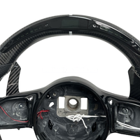 Volant en cuir véritable et fibre de carbone pour Mercedes Benz AMG Classe C GLK CLS S63 S65 C200 C63 E63 E43 W204 W205 W176 W213