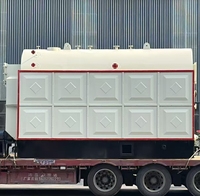 Ketel Uap Industri DZH Horizontal Biomassa 1-6 ton Berbahan Bakar Kayu Bakar, Limbah Kayu & Bagasse