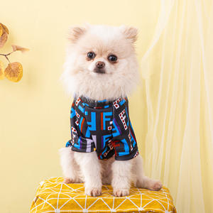 Ropa para Mascotas Hecha de Material de Seda de Hielo, Cómoda y Transpirable, Atuendo para Perros, Estilo Oso de Peluche, con Estampado de Letras - Product Image 4