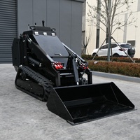Produsen 4x4 Back Hoe Loader Retroexcavadora China Wheel Mini Excavator Backhoe Loader