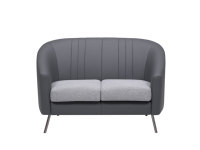 Ensemble de canapés de luxe modernes de haute qualité avec grand siège en cuir véritable pour salon et salle à manger