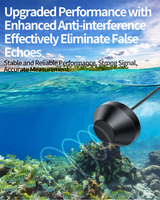 Sonde transducteur ultrasonique 75 kHz à élément unique pour la pêche en mer et la mesure de la profondeur sous-marine