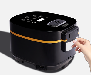 5L Digital Smart Rice <b>Cooker</b> 900W Customizable Small Kitchen Appliances Plastic Housing Measuring Cup 110-220V~ for Lun - Product Image 2