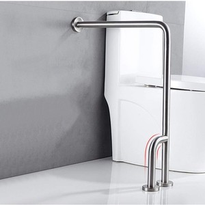 Poignée de sécurité pour toilettes en acier inoxydable 304 en forme de U, accessible aux personnes âgées et aux personnes handicapées, support de sécurité pour salle de bain - Product Image 4