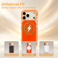Grosir Massal Stok Tersedia Casing Ponsel Magnetik 2500-2600 Gauss Tahan Jatuh Pelindung untuk iPhone 17 16 15 Pro Max