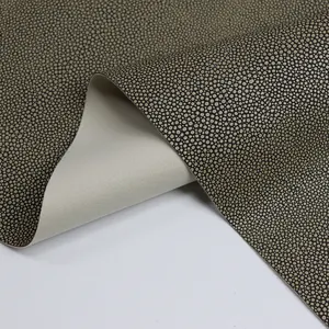 1factory Manufacture In Stock pvc synthetic leather fabric for upholstery Furniture faux leather fabric