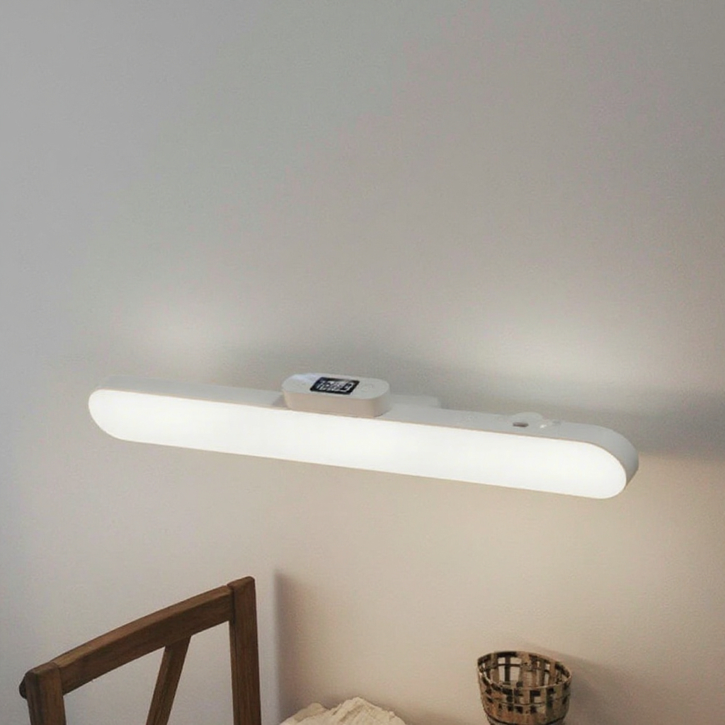 LED Rechargeable Reading Lamp Magnetic Rotatable Wardrobe Cabinet Light Study Reading Dormitories Light Study Work Light