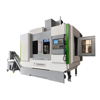 Centre d'usinage CNC 5 axes, machine de fraisage verticale 3 axes VMC1160, commande GSK, BT40, changeur d'outils automatique simple, usage intensif