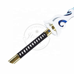 ดาบจำลองอาวุธเกม Genshin Impact รุ่นอากุโอมารุ ดาบคาตานะของแท้ ดาบซามูไรญี่ปุ่น - Product Image 4