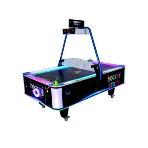 Air Hockey Table For Kids Coin Operated Games, Led Air Hockey Table, Folding Pool Table And Air Hockey Table