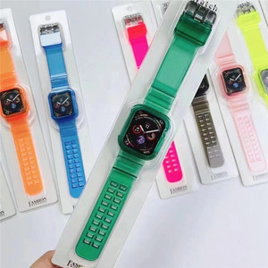 Correas transparentes de Tpu para <span class=keywords><strong>Apple</strong></span> <span class=keywords><strong>Watch</strong></span>, 42mm, 44mm, 38mm y 40mm - Product Image 4