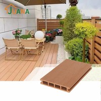 Planches de terrasse en composite recyclé WPC écologiques, résistantes aux intempéries, pour une construction durable