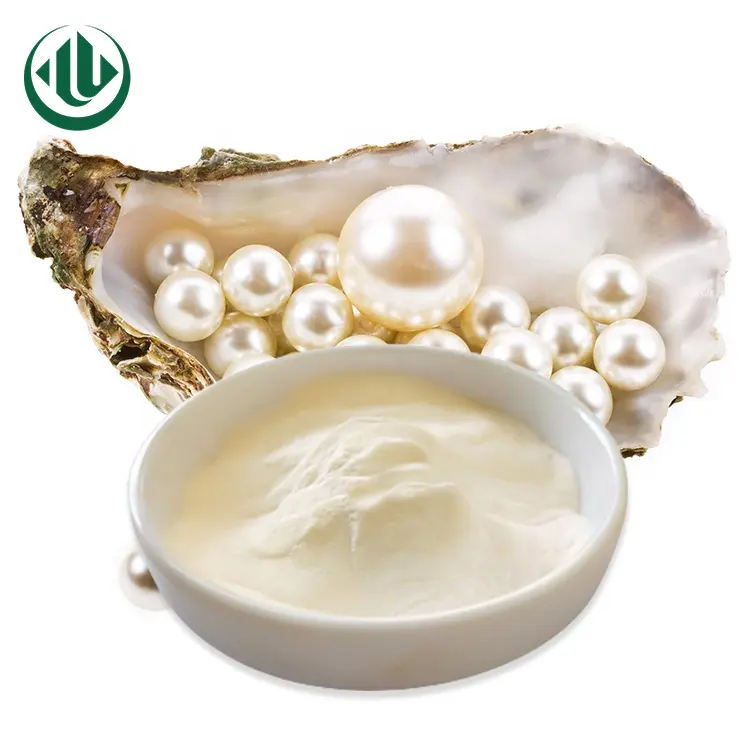 Pó clareador de pele de nano pérola, produto cosmético da cultura oyster para cuidados com a pele