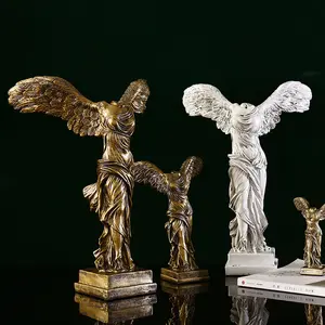 Nordic Victory Goddess Statue Sculpture Resin Crafts Home Living Room Decoration Creative Model Room And Study Statue