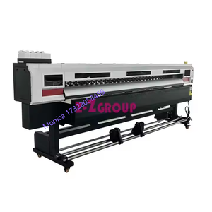Mới nhất hiệu quả cao lớn Định dạng i3200 xp600 printhead <span class=keywords><strong>plotter</strong></span> máy in kỹ thuật số Vinyl Banner Poster phun dung môi sinh thái - Product Image 3
