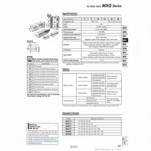 SMC Pneumatics Air Slide Table Manipulador de aire para el producto - Product Image 1