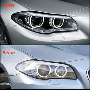 Kit de modernisation de phares avant LED style LCI OEM pour BMW Série 5 M5 F10 F18 (2011-2017) avec feux de jour Angel Eye et feux de circulation <span class=keywords><strong>diurne</strong></span> (LHD) - Product Image 2