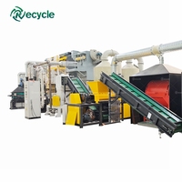 Ligne de recyclage de cartes PCB nues, équipement de démontage, de broyage, de séparation et de récupération des métaux pour déchets électroniques