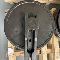 Roue d'entraînement avant en acier trempé pour pelle sur chenilles CAT320, fabriquée par l'usine OEM, pour pelle sur chenilles CAT