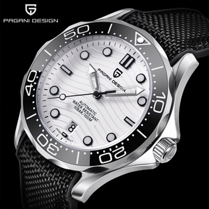 Reloj PAGANI DESIGN 1685 para Hombre, de Lujo, Automático, Mecánico, con Cristal de Zafiro, Sumergible 200M, Deportivo, Luminoso, con Movimiento Japonés - Product Image 4