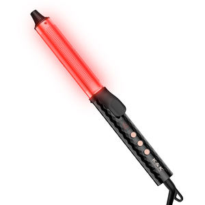 Fer à boucler infrarouge en céramique certifié, rotation automatique à 360 degrés, coiffage rapide électrique, usage domestique, hôtelier, camping-car, double tension - Product Image 1