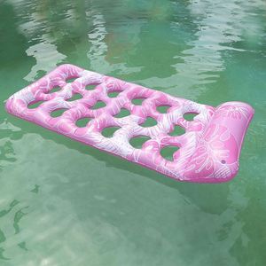 Eco-Friendly PVC <b>Inflatable</b> Donut <b>Pool</b> <b>Float</b> Heart Backrest Silk Screen Printed-Fun Promotional Gift for Summer Water Parties - Product Image 2