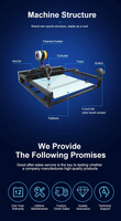 Cetak-Rite CoLiDo LD800 3D LED huruf imprimano printer untuk iklan Industri