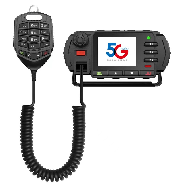 Professional 4G POC Vehicle Mounted Intercom CB Mobile Radio Network for Truck Marine Fishing Boats Emergency Communication