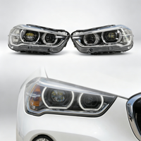 Ensemble de phares à LED OEM avec lentille DRL pour BMW X1 F49 2016-2019, pièces de rechange pour phares de voiture, phares d'origine.