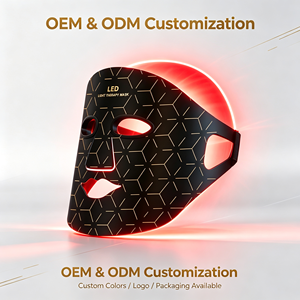 <span class=keywords><strong>Masque</strong></span> facial <span class=keywords><strong>LED</strong></span> pour usage domestique, thérapie par lumière rouge, <span class=keywords><strong>masque</strong></span> facial en silicone flexible pour éliminer les rides et raffermir la peau, 660 nm - Product Image 1