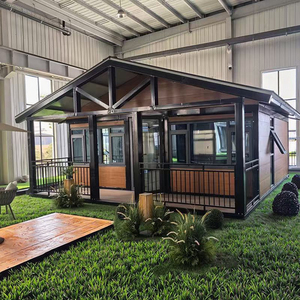 Maisons préfabriquées certifiées 3 chambres à coucher préfabriquées bureau mobile maison-conteneur pour entrée salle de bain atelier hôtel appartement non - Product Image 3