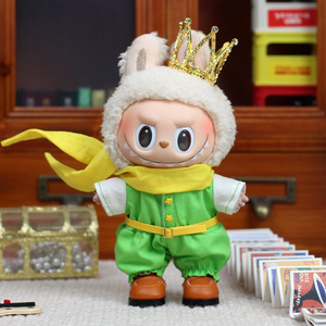 Labubu <b>Doll</b> Clothes Fairy Tale Prince Four-Piece Set Vinyl <b>Doll</b> Keychain Outfit Unisex 8-13 Years China Origin - Product Image 1