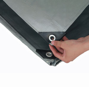 Couverture de <span class=keywords><strong>grande</strong></span> bâche argentée Bâche extérieure polyvalente épaisse en plastique Poly Tarpaulin - Product Image 4