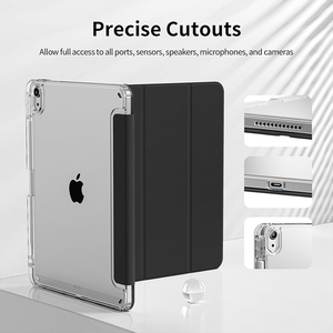 Custodia per iPad Air 7a Generazione 11 Pollici M3 2025/ M2 2024 e Air 5a/4a Generazione 10.9 Pollici 2022/2020 con Porta Penna e Retro in Acrilico - Product Image 3