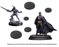 Bases de figurines rondes en plastique de 28 mm pour miniatures de jeu ou jeux de table de wargames, bases 40k, figurines, jouets