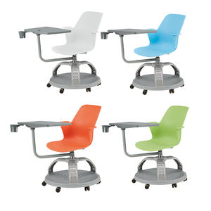 TAG Greenfield Furniture University Classroom Chaise pivotante avec roues pour étudiant Node School Furniture Chair - Product Image 6