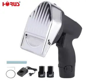 HORUS 12V KS100B Máy Cắt Thịt Cừu Nướng BBQ Không Dây Chạy Điện Máy Cắt Thịt Kebab Máy Cắt Thịt