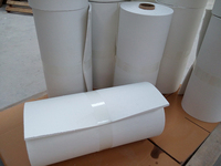 Papier en fibre céramique, papier ignifuge à faible émission de fumée, standard, résistant à la chaleur