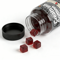 Gummies de créatine monohydrate OEM/ODM pour adultes, récupération musculaire, nutrition sportive, à base de pectine, naturelles, 120 gummies, GMP/Halal/Kosher