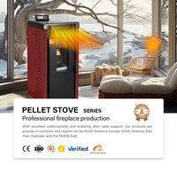 Brûleur à granulés de bois à combustion efficace pour usage intérieur WH-PD-80, écologique, 8KW, poêle à granulés de bois biomasse