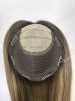 Cheveux vierges d'apparence naturelle, transparents pour base en soie, respirants, de haute qualité, avec ligne de cheveux naturelle invisible pour femmes