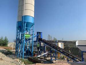 Zweistufige elektrisch stabilisierte Boden mischa nlage WBZ600 SPS-gesteuerte Pumpe Zements ilo beton mit hoher Produktions effizienz - Product Image 5