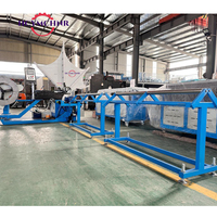 Machine automatique de formage de conduits d'air spirale ronds en tôle galvanisée de 0,4 à 1,2 mm pour systèmes CVC