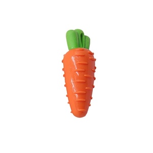 Jouets pour animaux de compagnie en forme de fruits et légumes, jouets à mâcher qui couinent, durables, interactifs, pour soulager l'ennui, jouet couineur pour chien, vente en gros - Product Image 5