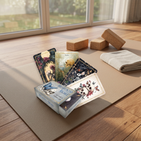 Impression de cartes à jouer personnalisées |   Jeu de cartes de poker en couleur avec boîte personnalisée pour cadeau promotionnel, cartes de tarot avec boîte rigide