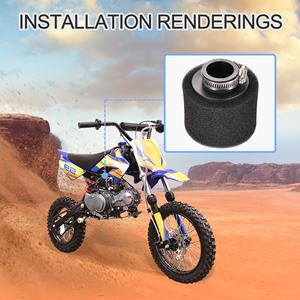 GOOFIT <span class=keywords><strong>Filtre</strong></span> <span class=keywords><strong>à</strong></span> <span class=keywords><strong>air</strong></span> universel 35mm double <span class=keywords><strong>mousse</strong></span> de remplacement pour 50cc XR50 CRF50 70cc 90cc 110cc 125cc ATV <span class=keywords><strong>Scooter</strong></span> - Product Image 5