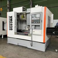 Prix de la machine VMC pour le métal VMC850 centro de mecanizado cnc 3 ou 4 axes prix de la fraiseuse CNC
