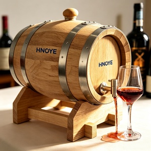 <span class=keywords><strong>Barril</strong></span> <span class=keywords><strong>de</strong></span> Roble Macizo para Vino, Barrica <span class=keywords><strong>de</strong></span> Madera para Añejamiento <span class=keywords><strong>de</strong></span> Whisky, Ron y Bourbon, 3L, 5L, 10L, 20L, 50L, 200L, 225L - Product Image 1