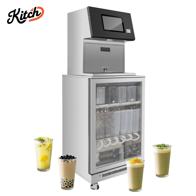 Fully Automatic Electric Bubble Tea Machine Maker Smart Beverage Machine 110V-220V Boba Tea Machine for Milk Tea Shop